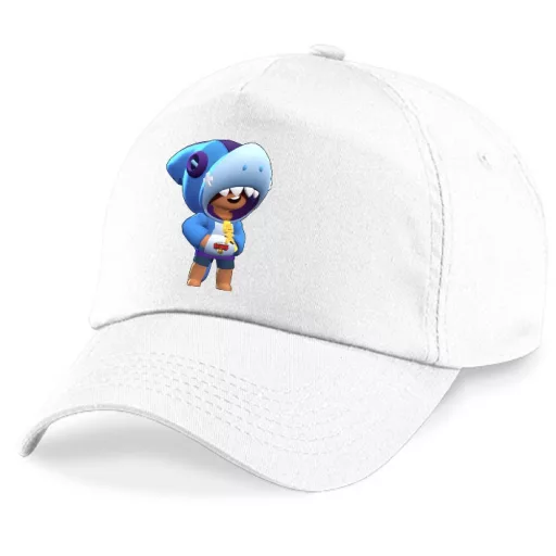 Game fan Brawl Stars Shark Leon baseball sapka