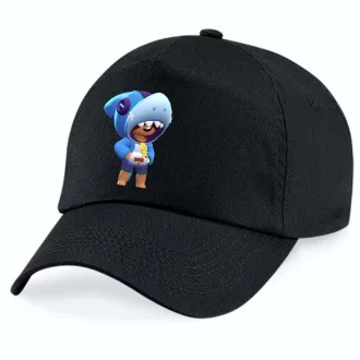 Game fan Brawl Stars Shark Leon baseball sapka