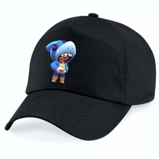 Game fan Brawl Stars Shark Leon baseball sapka