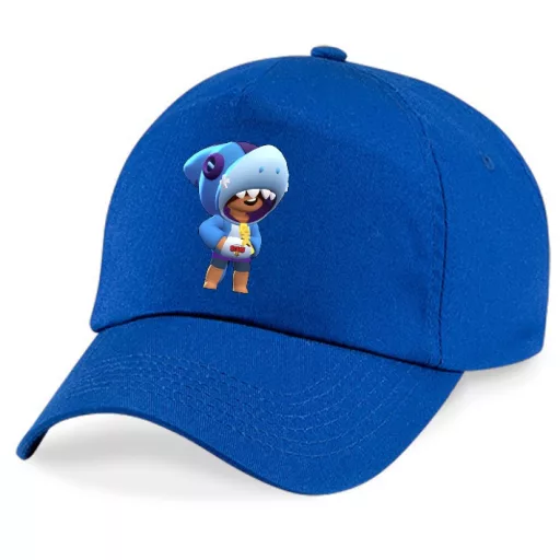Game fan Brawl Stars Shark Leon baseball sapka