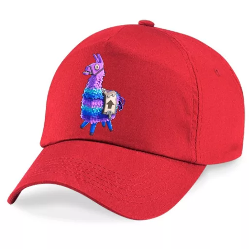 Game Fan Llama Fortnite stílus basebal sapka