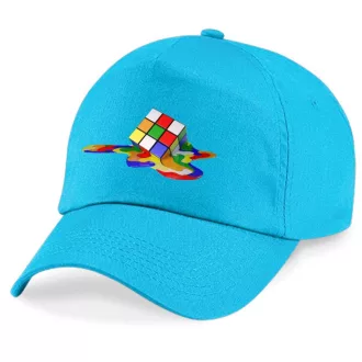 Mágikus folyós kocka Rubik baseball sapka
