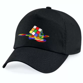Mágikus folyós kocka Rubik baseball sapka