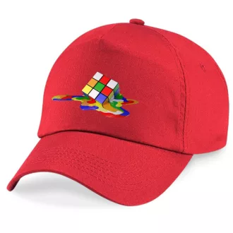Mágikus folyós kocka Rubik baseball sapka