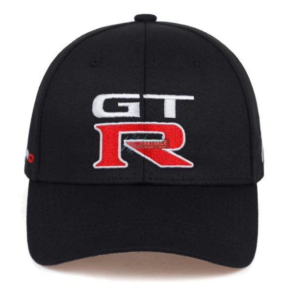 Auto Fan Nissan GTR hímzett felnőtt baseball sapka