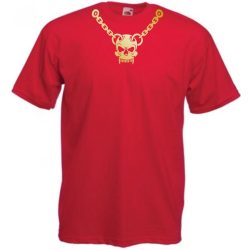 Nyaklánc férfi rövid ujjú póló