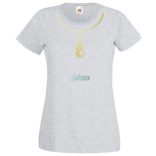 Nyaklánc női rövid ujjú póló