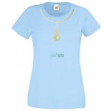 Nyaklánc női rövid ujjú póló