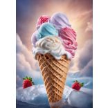 Étel-Ital - Cukrász - fagyizós dekorációs poszter