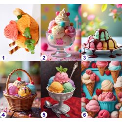 Étel-Ital - Cukrász - fagyizós dekorációs poszter