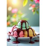 Étel-Ital - Cukrász - fagyizós dekorációs poszter