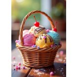 Étel-Ital - Cukrász - fagyizós dekorációs poszter