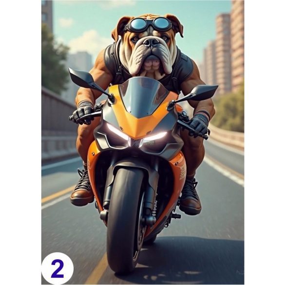 Humoros motoros, élővilág - poszter