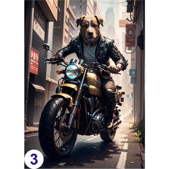 Humoros motoros, élővilág - poszter