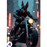 Humoros motoros, élővilág - poszter