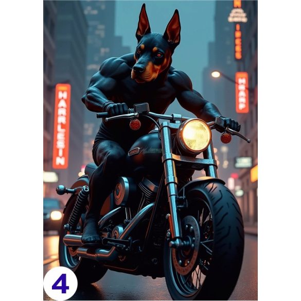 Humoros motoros, élővilág - poszter