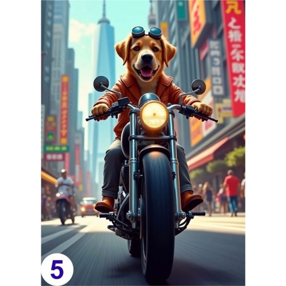 Humoros motoros, élővilág - poszter