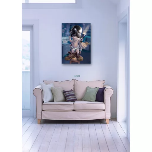 Humor - karikatúra poszter - Kicsike Lord Vader -A - poszter