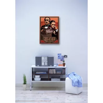 Retro Filmplakát - Keresztapa -D