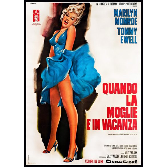 Retro Filmplakát - Marilyn Monroe -A