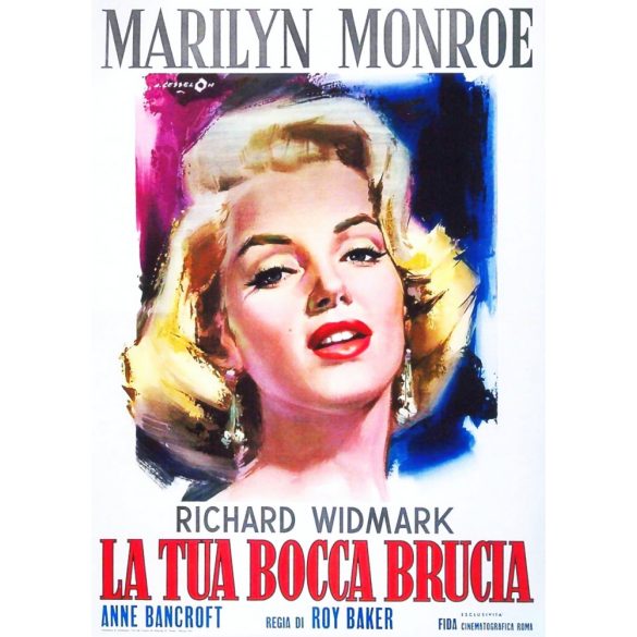 Retro Filmplakát - Marilyn Monroe -B