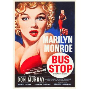 Retro Filmplakát - Marilyn Monroe -D