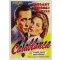 Retro Filmplakát - Casablanca -B