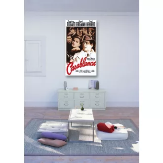 Retro Filmplakát - Casablanca -C