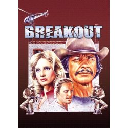 Retro Filmplakát - Charles Bronson - Breakout