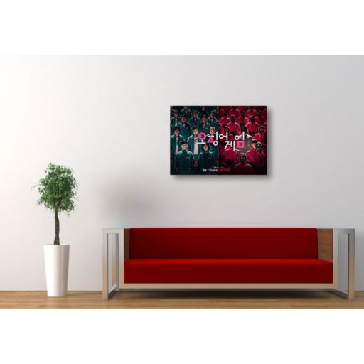 Sorozat plakát - Squid Game -A