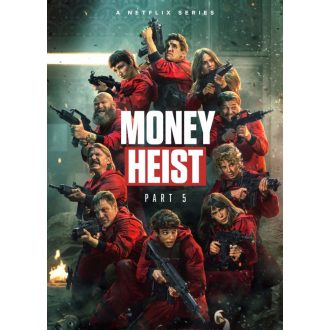   Retro Filmplakát - A nagy pénzrablás - La Casa De Papel -D