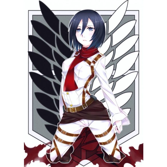 FanArt Anime - Attack On Titan - Shingeki no Kyojin - Mikasa Ackerman /A - poszter