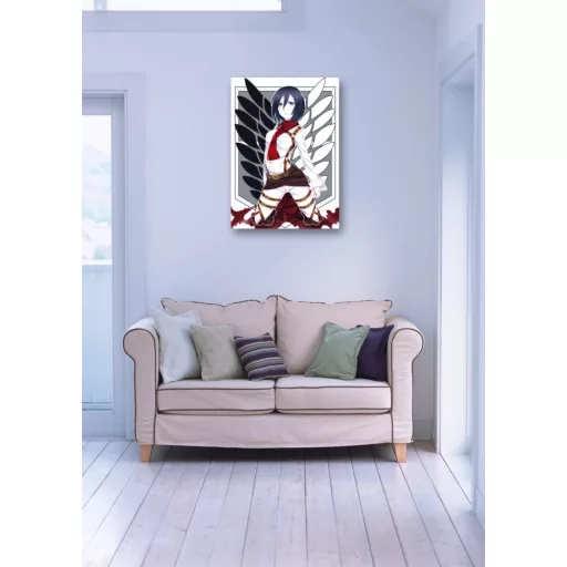 FanArt Anime - Attack On Titan - Shingeki no Kyojin - Mikasa Ackerman /A - poszter