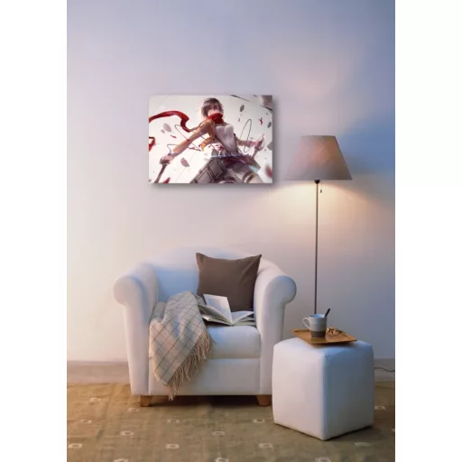 FanArt Anime - Attack On Titan - Shingeki no Kyojin - Mikasa Ackerman /B - poszter