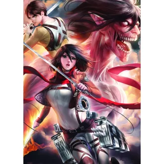   FanArt Anime - Attack On Titan - Shingeki no Kyojin - Mikasa Ackerman /C - poszter
