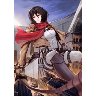   FanArt Anime - Attack On Titan - Shingeki no Kyojin - Mikasa Ackerman /D - poszter