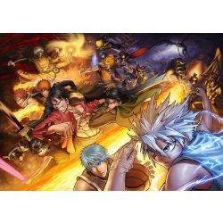   FanArt Anime Mix - Naruto - Bleach - Fairy Tail - One Piece - poszter