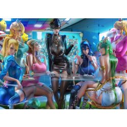   FanArt Anime Manga Mix - Final Fantasy - Fire Emblem - Super Mario Bros - The Legend Of Zelda - poszter