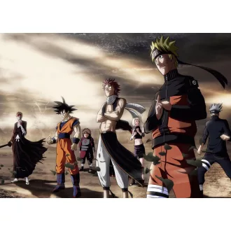   FanArt Anime Mix - Naruto - Bleach - Fairy Tail - One Piece - Pokemon - Ao No Exorcist - Hunter x Hunter - Dragon Ball - Beelzebub - poszter