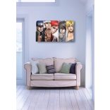 FanArt Anime Mix - Naruto - Bleach - Fairy Tail - One Piece -F - poszter