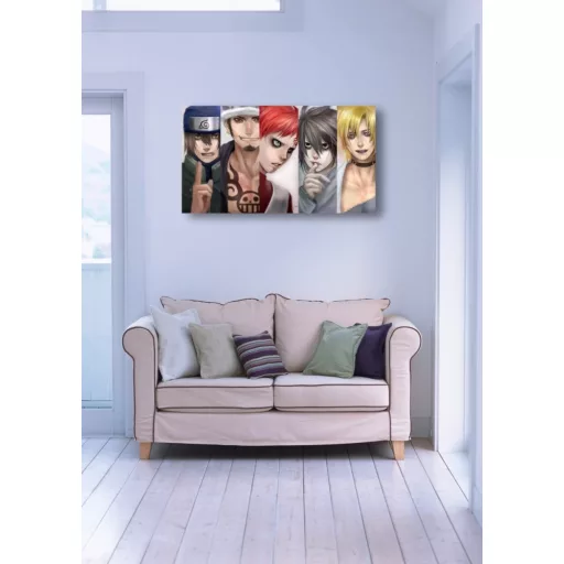 FanArt Anime Mix - Naruto - Bleach - Fairy Tail - One Piece -F - poszter