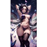 FanArt Anime - Demon Slayer - Kimetsu No Yaiba - Shinobu - poszter