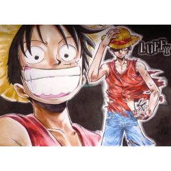 FanArt Anime - One Piece - Monkey D Luffy -D - poszter