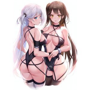 FanArt Anime - Azur Lane - Zuikaku & Shoukaku -D - poszter