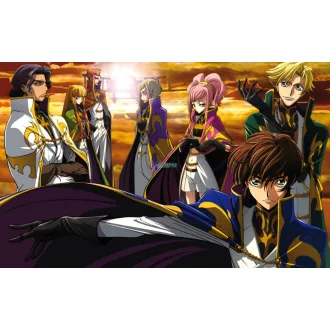   FanArt Anime - Code Geass - Kururugi Suzaku - Anya Alstreim - Gino Weinberg - Monica Kruszewski -E - poszter