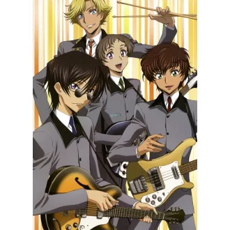   FanArt Anime - Code Geass - Lelouch Lamperouge - Kururugi Suzaku - Rolo Lamperouge - Gino Weinberg -H - poszter