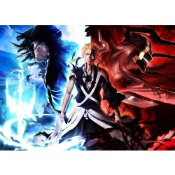   FanArt Anime - Bleach - Kurosaki Ichigo - Zangetsu - Maithagor - poszter