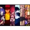 FanArt Anime - Fairy Tail - Lucy Heartfilia - Erza Scarlet - Natsu Dragneel - Gray Fullbuster - Wendy Marvell - poszter