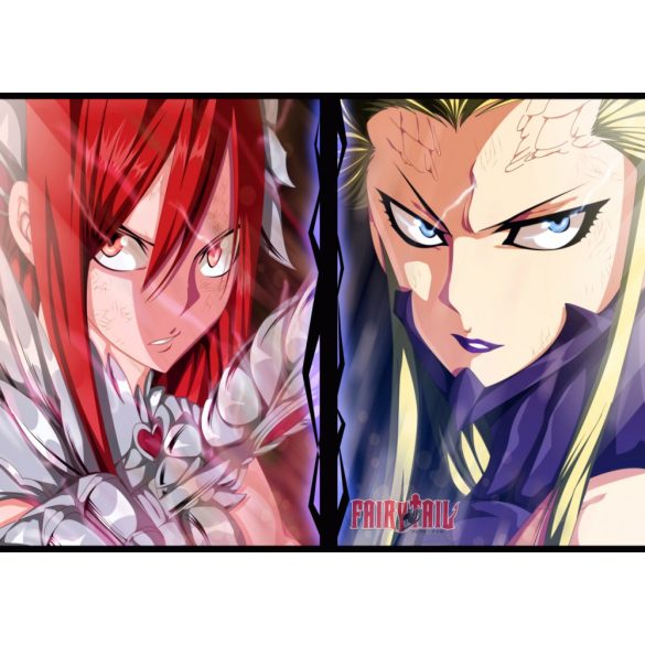 FanArt Anime - Fairy Tail - Erza Scarlet - Kyouka - poszter