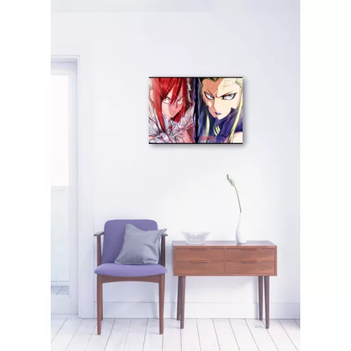 FanArt Anime - Fairy Tail - Erza Scarlet - Kyouka - poszter